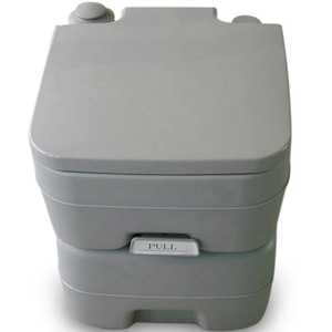 도매 야외 휴대용 변기 사이펀 제트 플러싱 WC 캠핑 변기 플라스틱 이동식 휴대용 변기 - Product Image 5