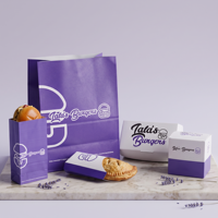 Boîte à pâtisserie en carton ondulé avec impression couleur personnalisée de luxe, boîte d'emballage alimentaire pour plats à emporter, boîte à collation de qualité alimentaire