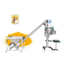 Ensacheuse de ciment de dosage automatique 10-50kg pesant et cousant la machine à emballer de bouche ouverte de poudre d'emballeur
