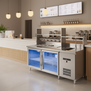 Customized New <strong>Boba</strong> Tea <strong>Making</strong> Machine Full <strong>Kit</strong> with Stainless Steel Multifunctional One Stop Solution for Tea Shop Startup - Product Image 1