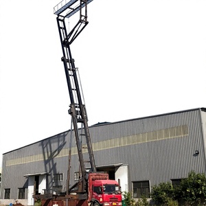 Plateforme élévatrice hydraulique montée sur camion, électrique avec moteur, pour travaux de toiture, OEM disponible - Product Image 1