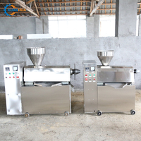 Machine d'extraction d'huile automatique à froid et à chaud à prix abordable pour huile d'olive, soja, bois de santal, citronnelle, palme 3kW 500-1000kg/24H