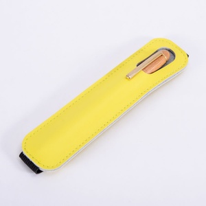 Estuche para Lápices de Cuero Genuino Boshiho con Logotipo Personalizado, Bolsa Pequeña para Artículos de Papelería - Product Image 5