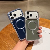 Coque de téléphone PC avec finition motif CD pour iPhone 18 Pro Max, 17, 16, 15, 14, 13, 12, 11, Pro, Plus – Étui antichute