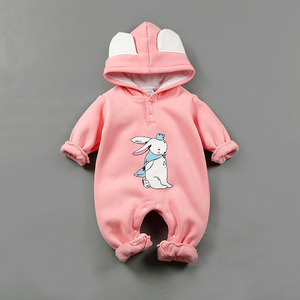 Ropa de Bebé Recién Nacido al por Mayor, Mono de Algodón Orgánico Natural con Lindos Dibujos Animados - Product Image 5