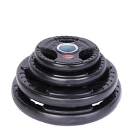 Disques de musculation en fonte à trois trous, qualité professionnelle pour usage commercial transfrontalier en salle de sport, compatibles avec les barres