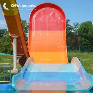 Chất Lượng Tốt Sợi Thủy Tinh Dao Động Mô Hình Hình Dạng Nước Đi Xe Trượt Thrills Cho Người Lớn Vui Chơi Giải Trí Hồ Bơi Trượt - Product Image 3