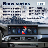 Écran Voiture Android 14.9 Pouces, Autoradio pour BMW Série 5 GT F10 F11 F07 F18 G30 G38 2010-2019