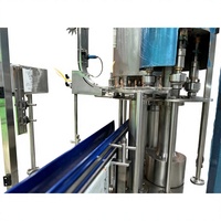 Machine de remplissage d'eau minérale entièrement automatique en acier inoxydable, ligne de traitement de boissons à commande PLC