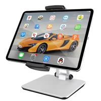 Diskon Besar dudukan Tablet logam dapat diatur dengan 360 Putar dan dapat disesuaikan untuk pemegang ponsel anti-selip portabel untuk penggunaan di meja