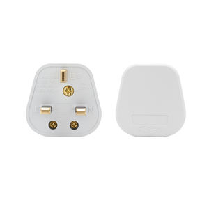 323 כוח <span class=keywords><strong>uk</strong></span> רגיל הביתה שלושה תקעים פינים חשמליים סיטונאיים עשויים פלסטיק מדורג זרם של 13a - Product Image 2