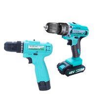 Perceuse électrique sans fil, outils électriques professionnels, économique, rechargeable, artisanat, perceuse sans fil, 1 pièce