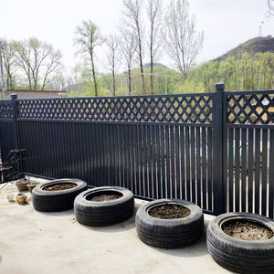 Nouveaux panneaux de clôture à <span class=keywords><strong>lame</strong></span> 3D architecturaux conçus mur de clôture à lattes en aluminium vertical <span class=keywords><strong>composite</strong></span> Installation facile de bricolage - Product Image 6