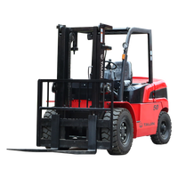 Chariot élévateur diesel 5 tonnes avec livraison gratuite, modèle CPCD50, moteur XINCHAN, transpalette hydraulique pour entrepôt