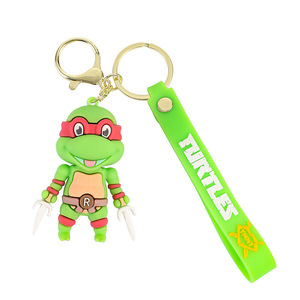 Porte-clés Tortue Mignonne, Porte-clés Créatif et Amusant en Forme de Dessin Animé, Pendentif pour Sac, Petit Cadeau pour Couple, Vente en Gros - Product Image 4