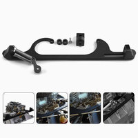 Support de câble d'accélérateur en aluminium anodisé noir pour carburateur GM Ford Holley 4150 4500 Racing