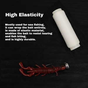 <span class=keywords><strong>Fil</strong></span> <span class=keywords><strong>de</strong></span> pêche élastique en nylon pour leurres souples - Product Image 4