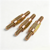 Customized Screws Non Standard Hex Double End Threaded Stud Bolt Hexagon Both Sides Thread Rod for OEM ODM Made to Order Screw