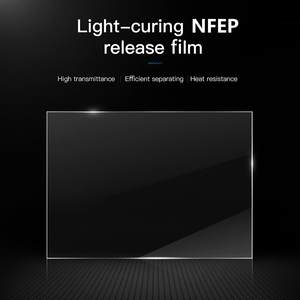 Film de protection transparent NFEP pour imprimantes 3D à résine DLP LCD avec service de découpe 200x140x0.15mm - Product Image 3