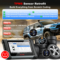 Autel MaxiCOM MK808S Scanner de diagnostic bidirectionnel OBD2 avec écran tactile 7 pouces, outil de diagnostic automobile multilingue