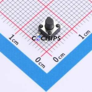 SMG-02T-H055A0 Tactile Switch SMD-4P,4.5x4.5mm Switch Single Pole Single Throw Round Button 2.5N 4.5mm - Product Image 1
