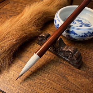 Pinceau de calligraphie chinoise Lingfeng de qualité supérieure, en poils mélangés, pinceau artisanal pour artiste, stylo pour <span class=keywords><strong>Kanji</strong></span>, peinture à l'aquarelle, fournitures scolaires d'art - Product Image 1
