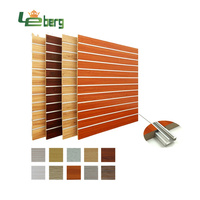 MDF de mélamine, panneau de MDF de cannelure, panneau de cannelure