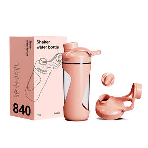 28oz BPA İçermeyen Protein, Şeffaf Pencereli Sızdırmaz Tasarım, Protein Shake'leri, Smoothie'ler ve Seyahat İçin Çevre Dostu Plastik - Product Image 1