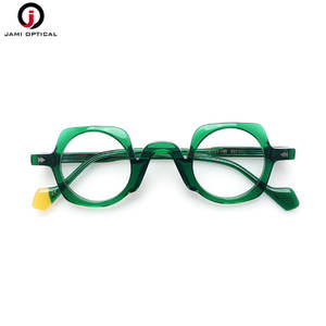 Handmade New European Fashion <strong>Glasses</strong> Optics Spectacles Frame Lunettes Acetate Men Women <strong>Glasses</strong> - Product Image 1