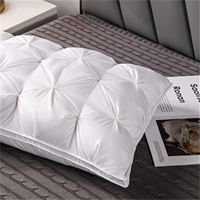 Coussin en duvet d'oie 95% de garnissage certifié RDS Oeko-Tex, style européen, luxe, respirant, soutien optimal, prix usine, hôtel