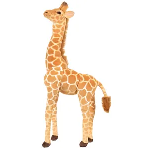 Ce/Astm 2024 Zomer Nieuwe Aankomst Op Maat Gemaakt Pluche Dier Gigantische Giraffe Knuffels Speelgoed Knuffels Schattige Huisdecoratie
