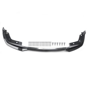 Alerón Delantero para BMW Serie 3 G20, Material ABS, Acabado Negro Brillante con Textura de Carbono, para Mejora o Reequipamiento - Product Image 3