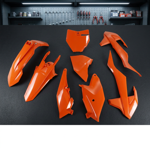 Kit di plastica 127 arancione per KTM SX 85 2018-2024 accessori per moto - Product Image 2