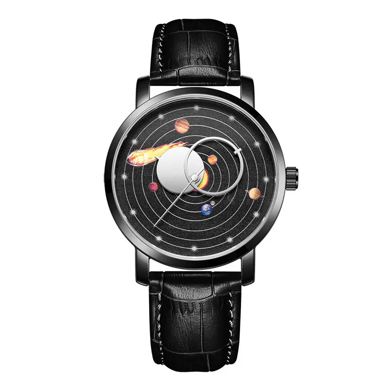 Lige Bangwei Bw8802 Nieuwe Aankomst Chinese Heren Uur Excel Echt Lederen Band Waterdicht Eenvoudig Student Horloge Design