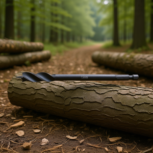 Broca para madera de 3 filos con vástago hexagonal de 13 mm para perforar troncos - Product Image 3