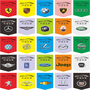 ธงโลโก้รถยนต์ ผ้าโพลีเอสเตอร์ พิมพ์ดิจิทัล ผลิตตามสั่ง สำหรับโชว์รูม 4S ร้านค้าตัวแทนจำหน่าย ฉลองครบรอบ เปิดร้านใหม่ - Product Image 3