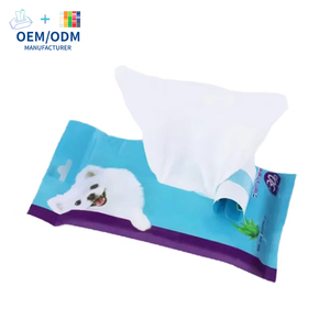 Lingettes humides non tissées OEM ODM pour animaux <span class=keywords><strong>de</strong></span> compagnie, efficaces pour le nettoyage <span class=keywords><strong>de</strong></span> la <span class=keywords><strong>bouche</strong></span> et des oreilles des chats et des chiens - Product Image 2