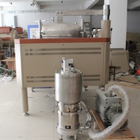 Four à vide à chargement horizontal 1700°C, four de frittage sous vide haute température pour la métallurgie des poudres