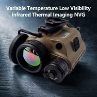 Caméra thermique infrarouge autonome à faible visibilité QCNV pour observation extérieure par tous les temps