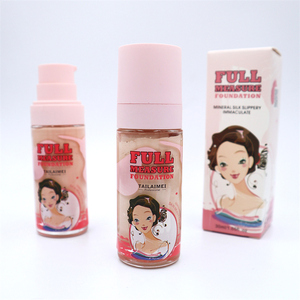 Cosméticos personalizados, <span class=keywords><strong>Infallible</strong></span>, 5 colores, corrección Mineral, cobertura completa, base de maquillaje con logotipo, tinte de piel de seda, base líquida - Product Image 1