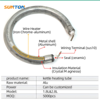 Repuestos de Hervidor eléctrico de acero inoxidable CKD/SKD personalizables SUNTON