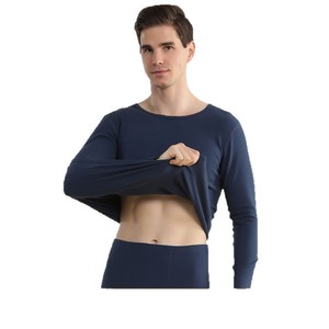 Conjunto de ropa interior térmica ajustada de terciopelo de doble cara para <span class=keywords><strong>hombre</strong></span> y mujer de 280G alemán, pantalones de invierno que incluyen mallas para - Product Image 5