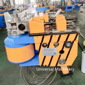 Global Warranty factory Big Diameter Capacity UM-168NC hydraulic Semi Automatic Pipe Bending Machine