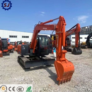 Mini-excavatrice Hitachi ZX70 d'occasion, 7 tonnes, design compact pour la construction urbaine et les accès restreints, modèles ZX35U et ZX55U - Product Image 2