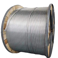 Alambre Redondo de Acero Revestido de Aluminio de Alta Calidad de 2.8 mm y 3.2 mm para Líneas de Transmisión Aéreas