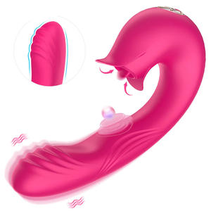 7 Frequentie Zuigen Likken Clitoris Stimulatie G-spot Seksspeeltjes 10 Frequentie Kloppen Massage Paar Masturbator Vagina Vibrator - Product Image 1