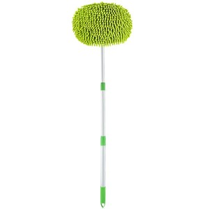 Car Wash Mop Chenille <b>Telescopic</b> <b>Brush</b> Soft Bristles Car Cleaning Tool - Product Image 5