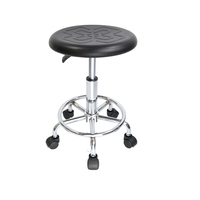 QXR Emebiol Q-CRS4 Hight 44-57 cm anti-statique PU siège noir antistatique renouvelable ESD tabouret