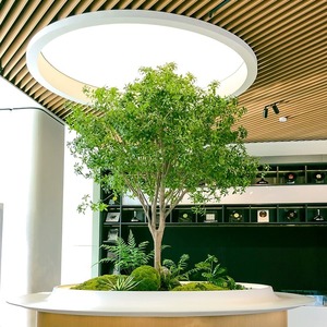 Grand arbre artificiel Andromède japonais, plante verte pour décoration intérieure et extérieure, idéal pour hôtels, mariages, centres commerciaux, aménagements paysagers et jardins zen. - Product Image 2