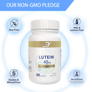 OEM ODM Soutient la santé des yeux Complément alimentaire 40mg Lutéine Zéaxanthine Vitamine Capsules Soin des yeux Complément alimentaire Capsule de lutéine - Product Image 5